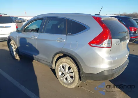 2012 Honda Cr-V Ex-L z USA, uszkodzony, nr VIN 2HKRM4H71CH607228